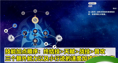 崩坏星穹铁道寒鸦技能怎么加点 崩坏星穹铁道寒鸦行迹升级攻略