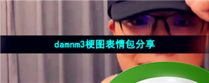 《抖音》damnm3梗图表情包分享