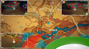 《原神》4.1悼灵花采集路线