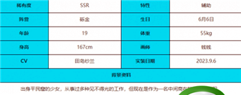 《绯色回响》蕾吉娜角色介绍一览