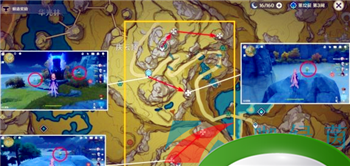 《原神》3.8清心采集路线一览